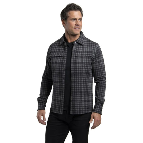 Kjus Men Yellowstone Shirt Skjorte Herre - Pewter/Black - - K01207-K0120704_4