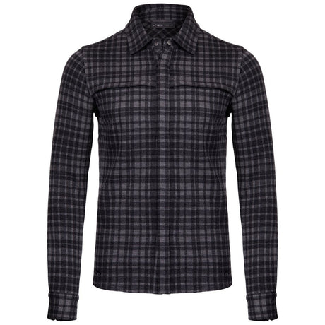 Kjus Men Yellowstone Shirt Skjorte Herre - Pewter/Black - - K01207-K0120704_7