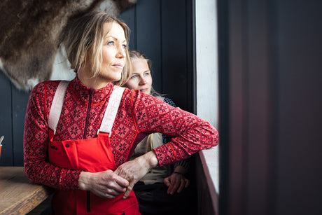 Kari Traa Rose Half Zip Skiundertrøje Dame - Rouge Red -