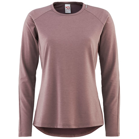 Kari Traa Aada Long Sleeve Langærmet Trøje - Taupe