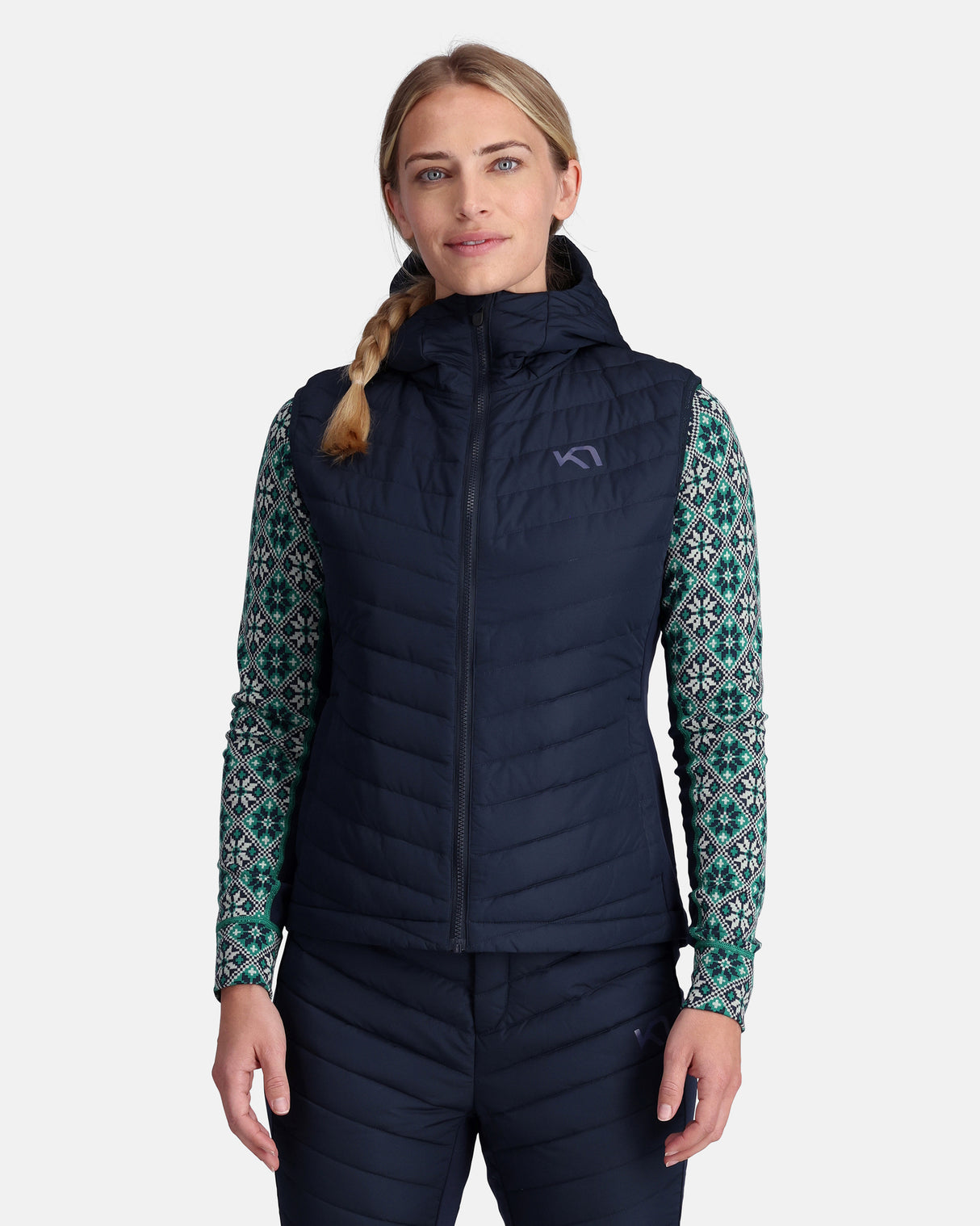 Kari Traa Eva Down Vest Dunvest Ladies