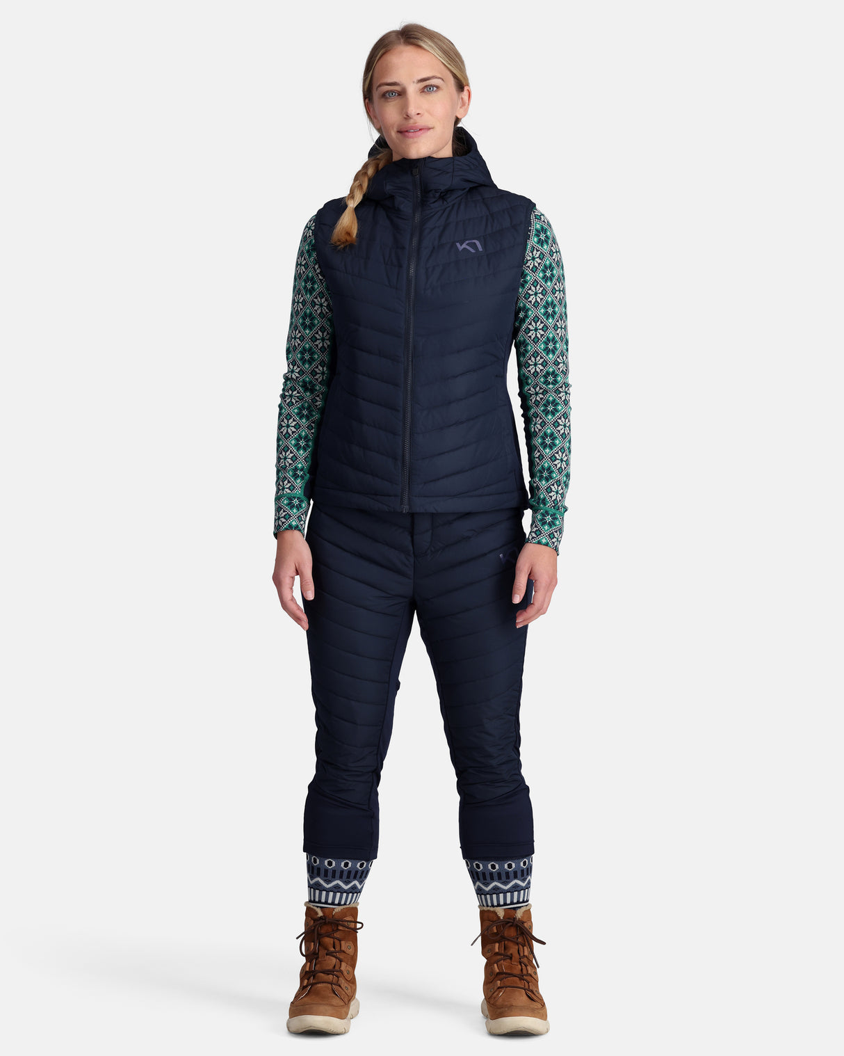 Kari Traa Eva Down Vest Dunvest Ladies