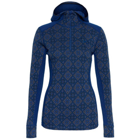 Kari Traa Rose Hoodie Skiundertrøje Dame - Azure Blue - Azure Blue