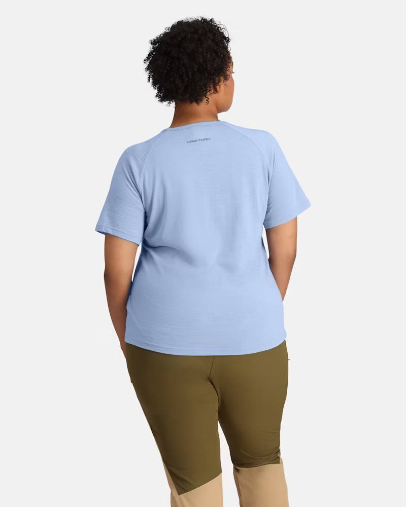 Kari Traa Sanne Wool Tee Plus Size Naisten T-paita