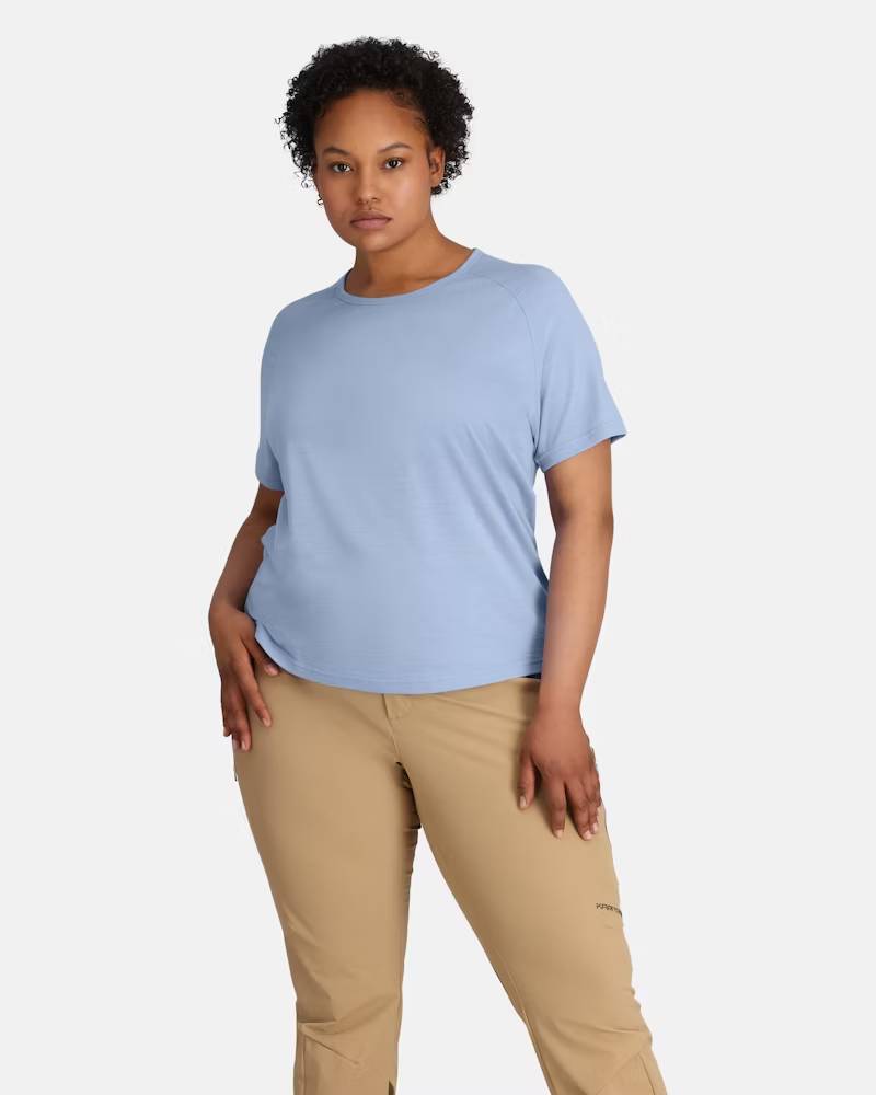 Kari Traa Sanne Wool Tee Plus Size T-shirt Dame -