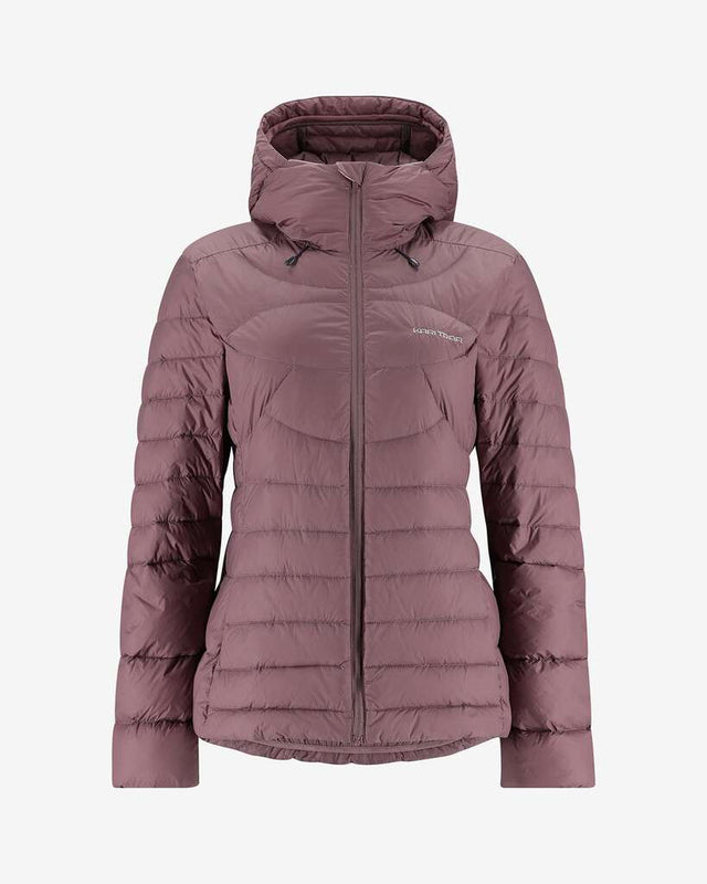 Kari Traa Sanne Midlayer Jacket Dunjakke Dame - Taupe - Taupe