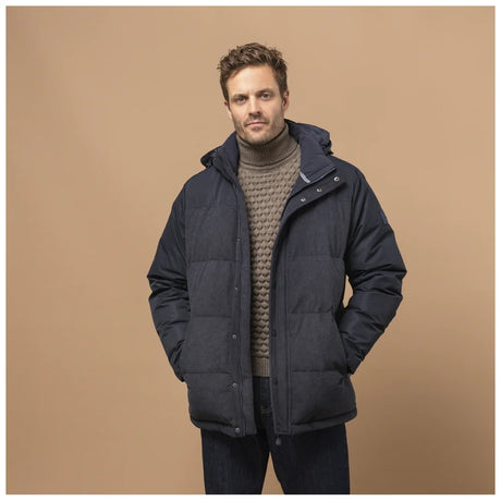 Sea Ranch Kaspar Jacket Dunjakke Herre - Dark Navy - Dark Navy