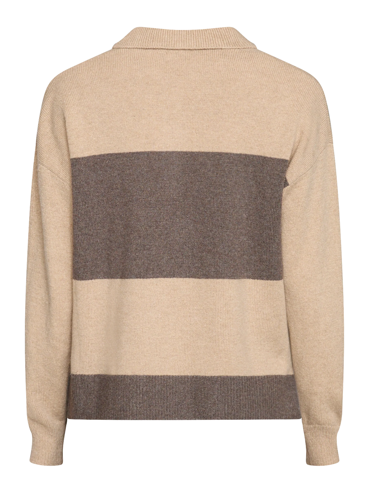 Redgreen Woman Kenzie Striktrøje Dame – Light Sand Melange