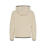 Sea Ranch Kia Fleece Jakke Dame - Doeskin / Pearl -
