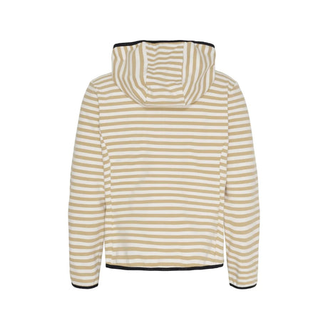 Sea Ranch Kia Fleece Jakke Dame - Doeskin / Pearl -