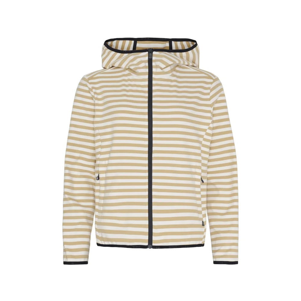 Sea Ranch Kia Fleece Jakke Dame - Doeskin / Pearl - Doeskin Pearl