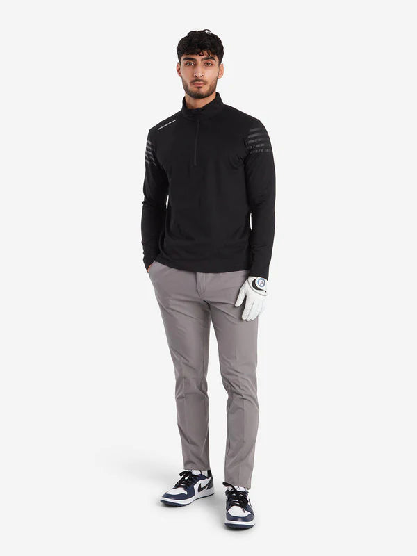 Cross Sportswear Men Sporty Half Zip Golf Sweater Herre