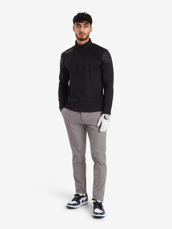 Cross Sportswear M Sporty Half Zip Golf Sweater Herre -