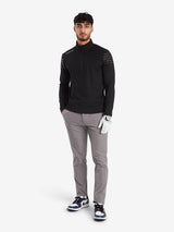 Cross Sportswear M Sporty Half Zip Golf Sweater Herre