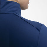 Kjus Women's Feel Midlayer Half-Zip Skiundertrøje Dame - Sapphire/KJUS Navy