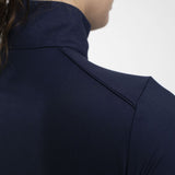 Kjus Women's Feel Midlayer Half-Zip Skiundertrøje Dame - KJUS Navy