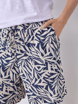 Redgreen Woman Liva Shorts Dame - Navy Pattern -