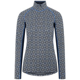 Kari Traa Rose Light Half Zip Skiundertrøje Dame - Dark Royal Blue -