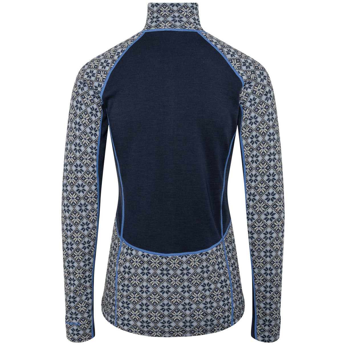 Kari Traa Rose Light Half Zip Skiundertrøje Dame - Dark Royal Blue -