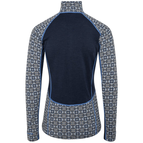 Kari Traa Rose Light Half Zip Skiundertrøje Dame - Dark Royal Blue -