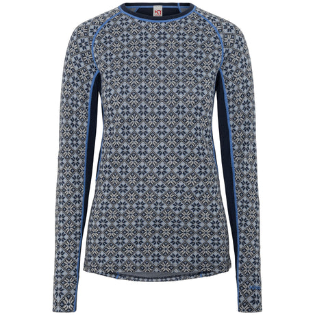 Kari Traa Rose Light Long Sleeve Skiundertrøje Dame - Dark Royal Blue -