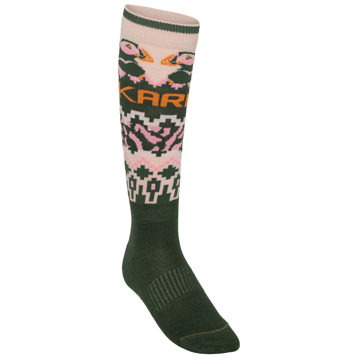 Kari Traa Johanne Sock Skisokker Dame - Thyme Green
