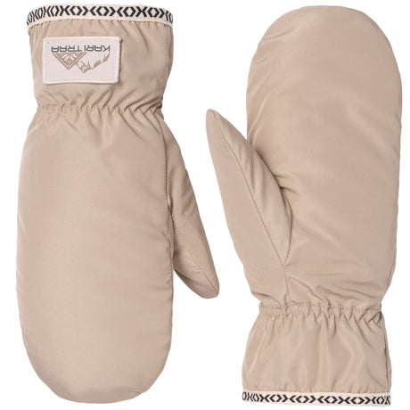 Kari Traa Stine Mittens Vanter Dame - Mocha - Mocha