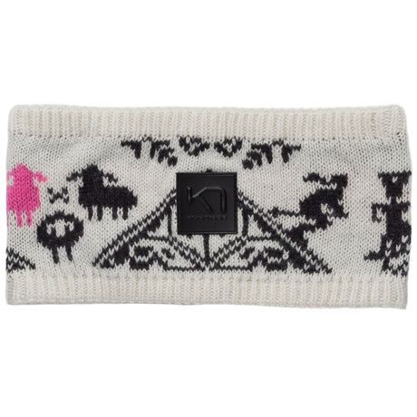 Kari Traa Saga Knit Headband Pandebånd Dame - Natural White - Natural White