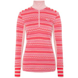 Kari Traa Åkle Half Zip High Waist Skiundertøj Sæt Dame - Gum Pink -