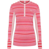 Kari Traa Åkle Long Sleeve High Waist Skiundertøj Sæt Dame - Gum Pink -