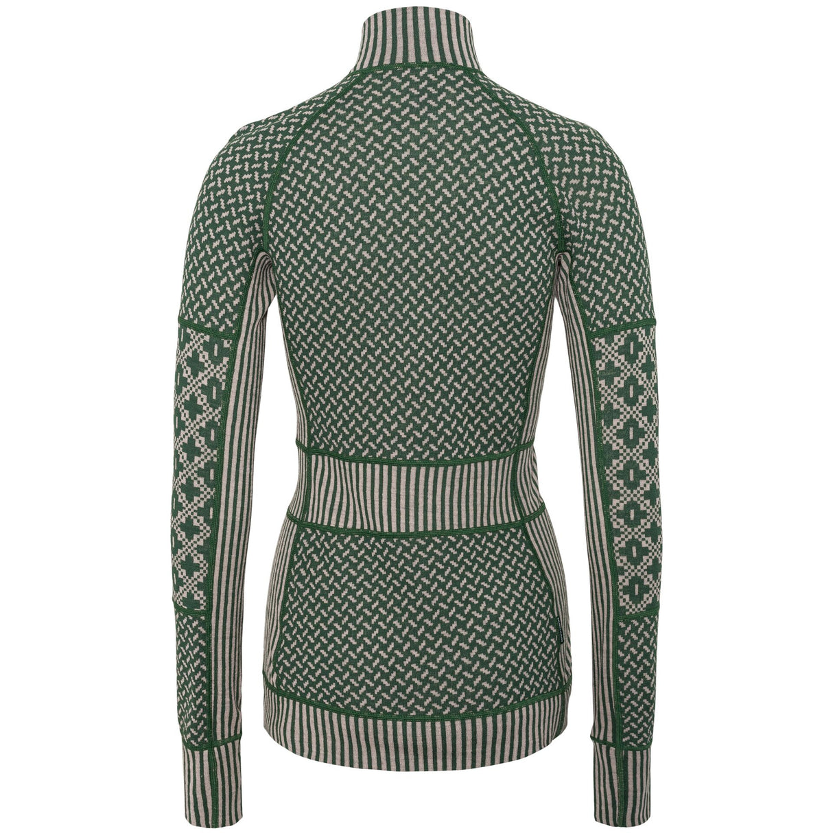 Kari Traa Smekker Half Zip Skiundertrøje Dame - Thyme Green