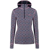 Kari Traa Rose Hoodie High Waist Skiundertøj Sæt Dame - Roy Blue
