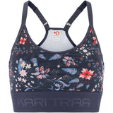 Kari Traa Frøya Printed Sports-BH - Royal