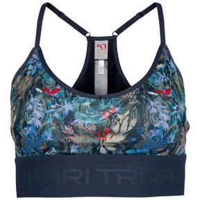 Kari Traa Var Printed Sports-BH - Royal - Royal