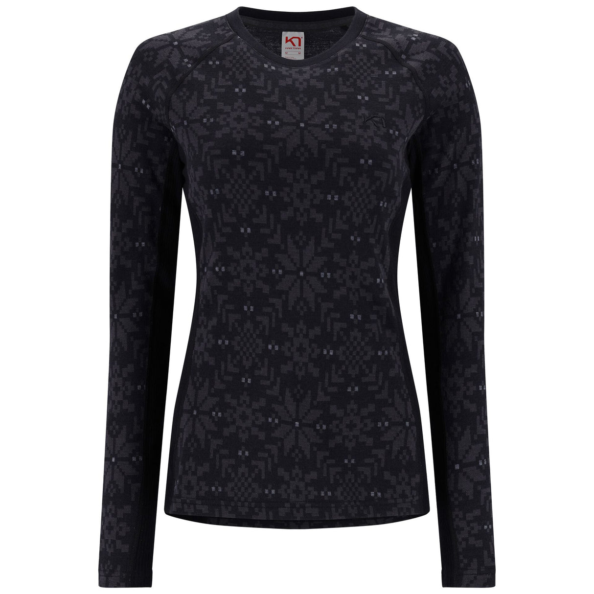 Kari Traa Edith Long Sleeve Skiundertrøje Dame - Black -