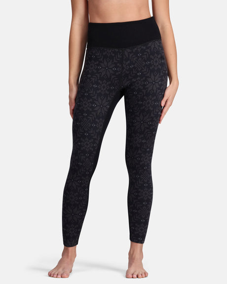 Kari Traa Edith Long Sleeve Skiundertøj Sæt Dame - Black -
