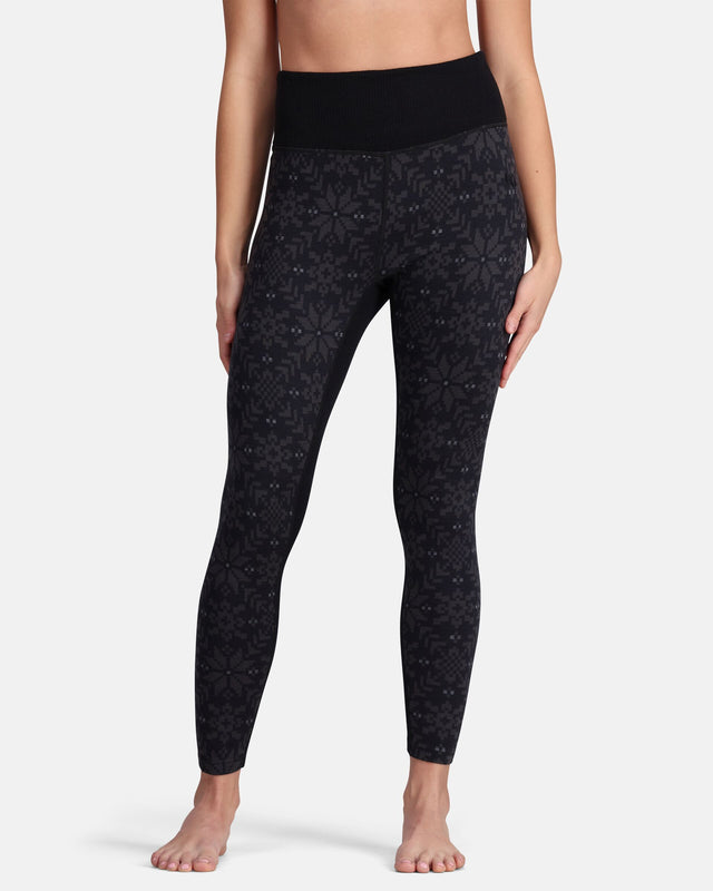 Kari Traa Edith Long Sleeve Skiundertøj Sæt Dame - Black -