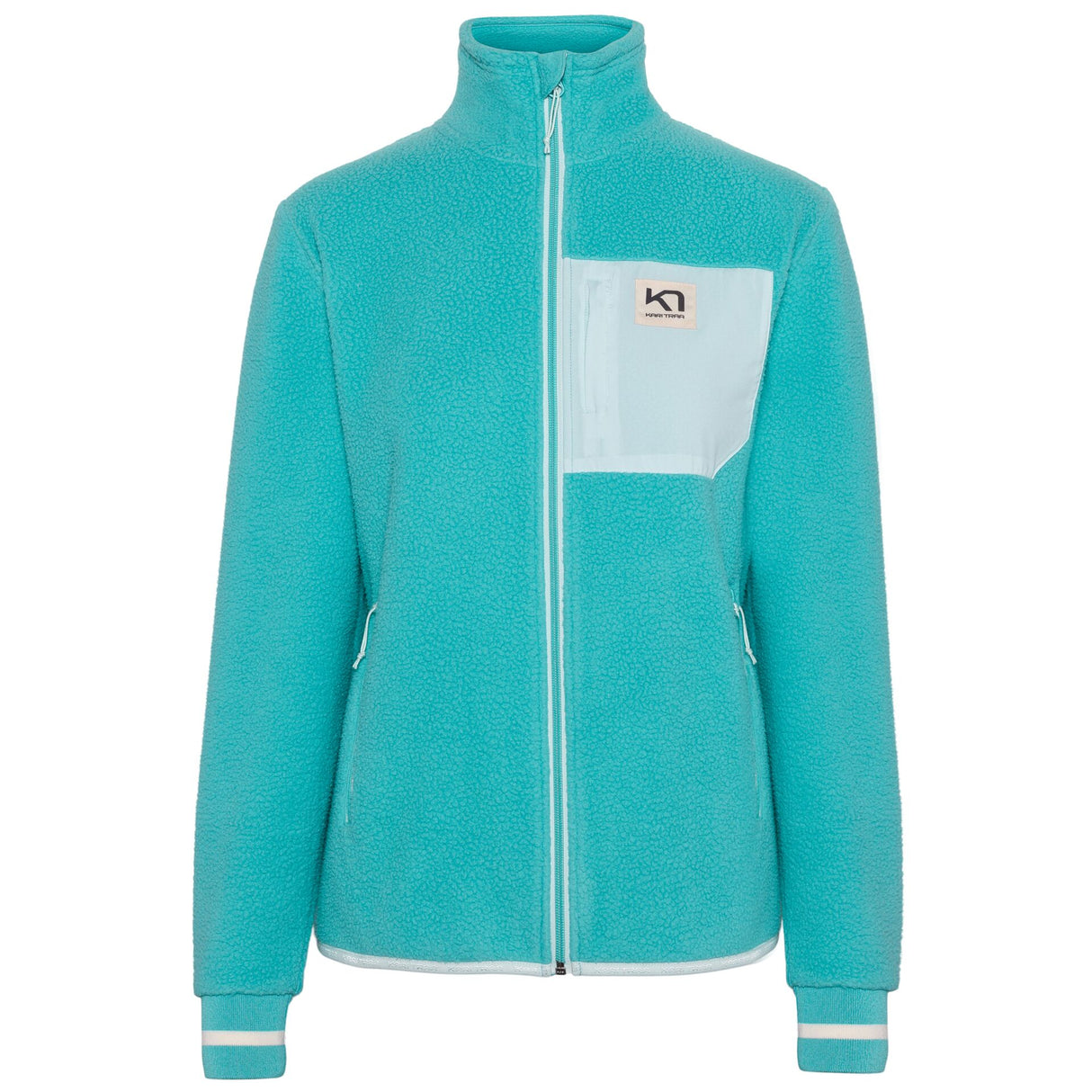 Kari Traa Røthe Midlayer Fleecetrøje Dame - Blue Lagoon -