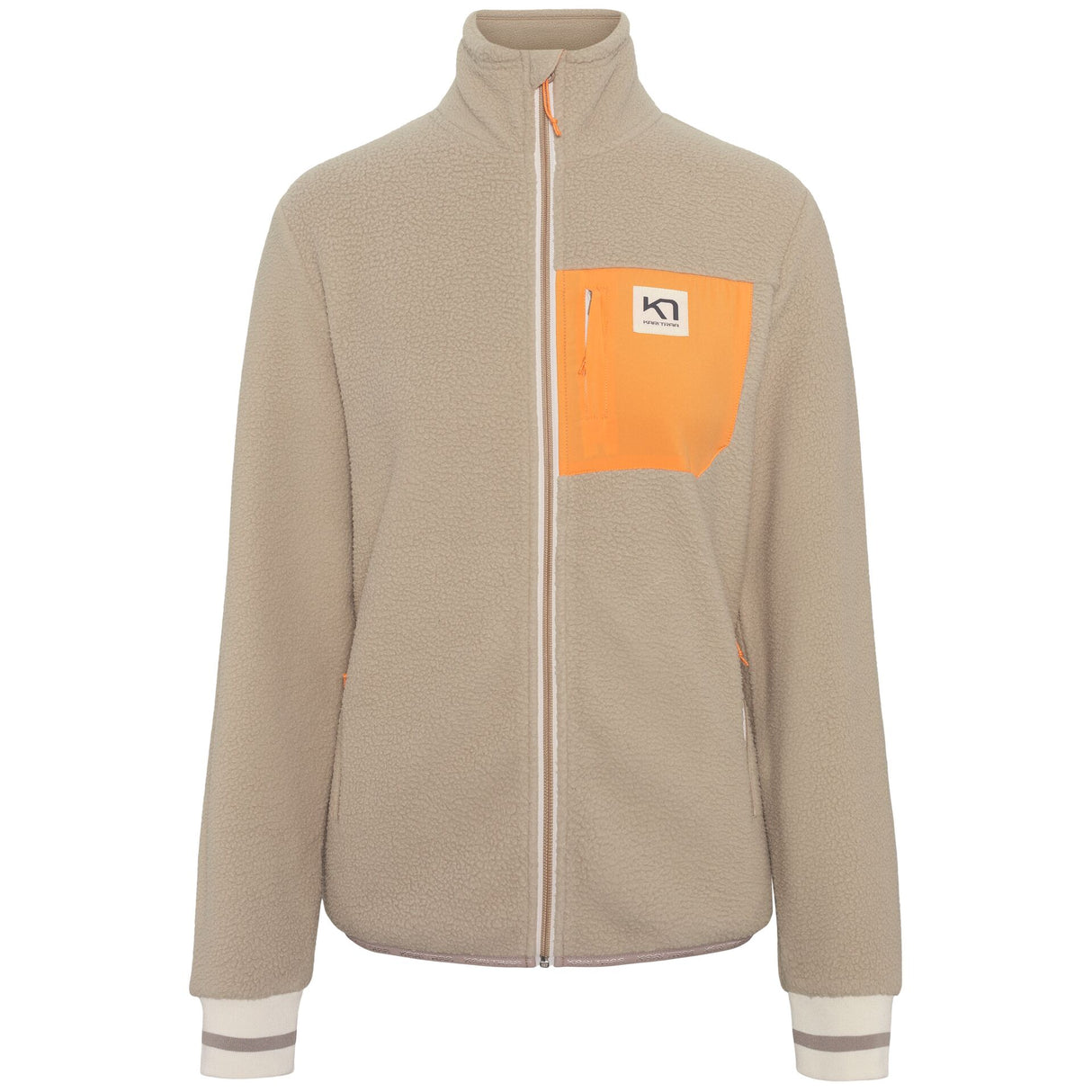 Kari Traa Røthe Midlayer Fleecetrøje Dame - Mocha -