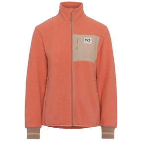Kari Traa Røthe Midlayer Fleecetrøje Dame - Peach - Peach