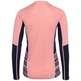 Kari Traa Malia Long Sleeve Skiundertøj Sæt Dame - Pastel Dusty Pink