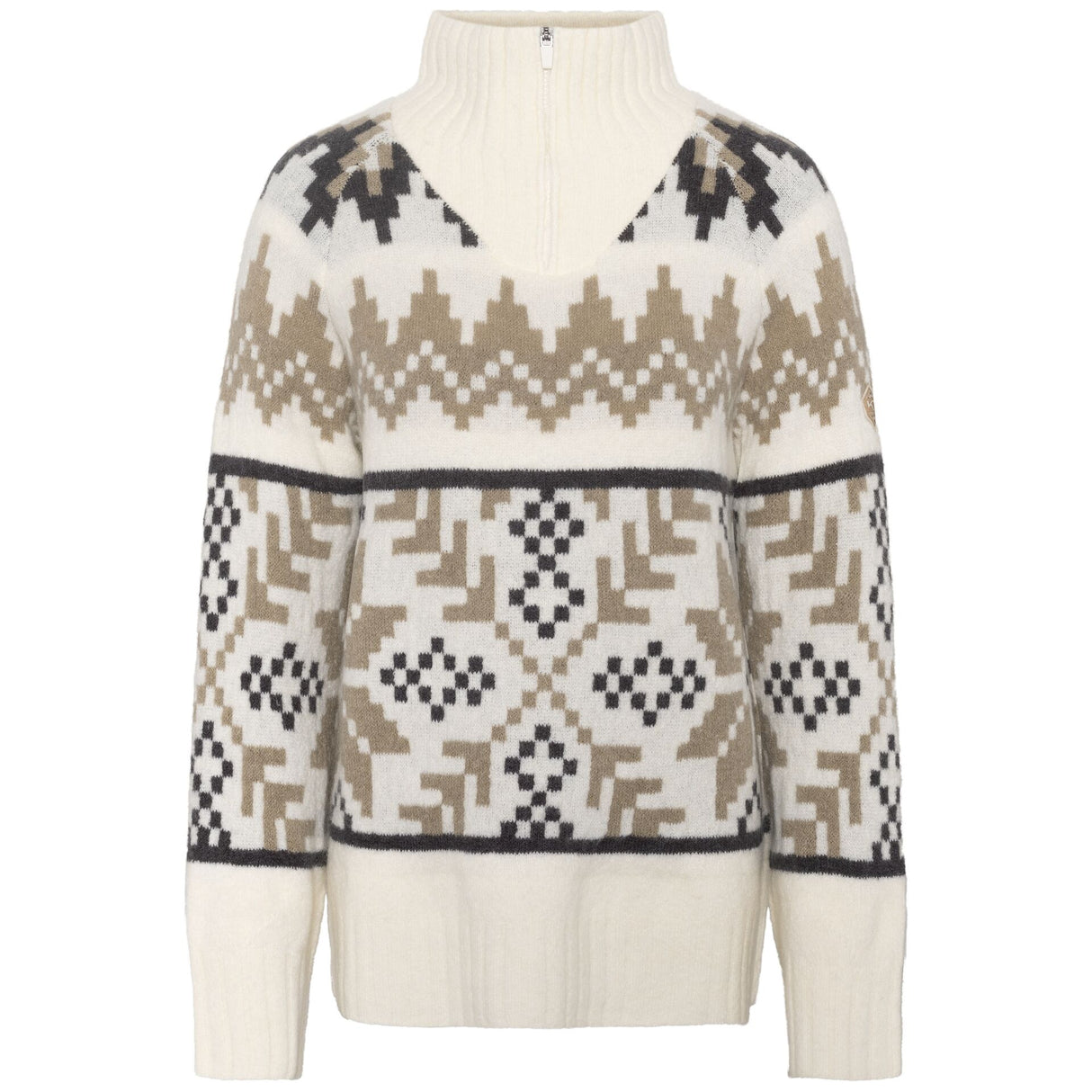 Kari Traa Amelia Knit Striktrøje Dame - Natural White - Natural White