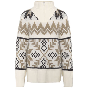 Kari Traa Amelia Knit Striktrøje Dame - Natural White - Natural White