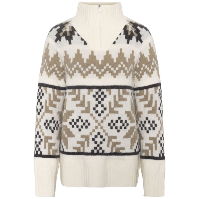 Kari Traa Amelia Knit Striktrøje Dame - Natural White - Natural White