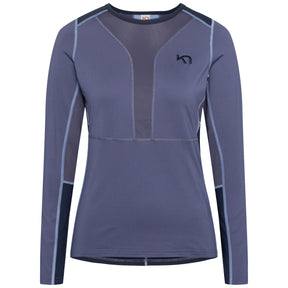 Kari Traa Tirill Long Sleeve Langærmet Træningstrøje Dame - Moon Blue
