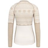 Kari Traa Vilma Long Sleeve High Waist Skiundertøj Sæt Dame - Mocha -