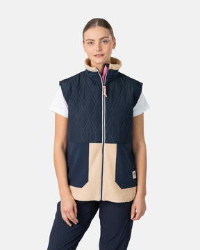Kari Traa Rothe Quilted Vest Dame - Royal - Royal