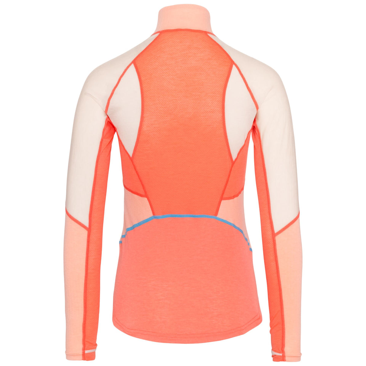 Kari Traa Alma Half-Zip Skiundertrøje Dame - Coral -
