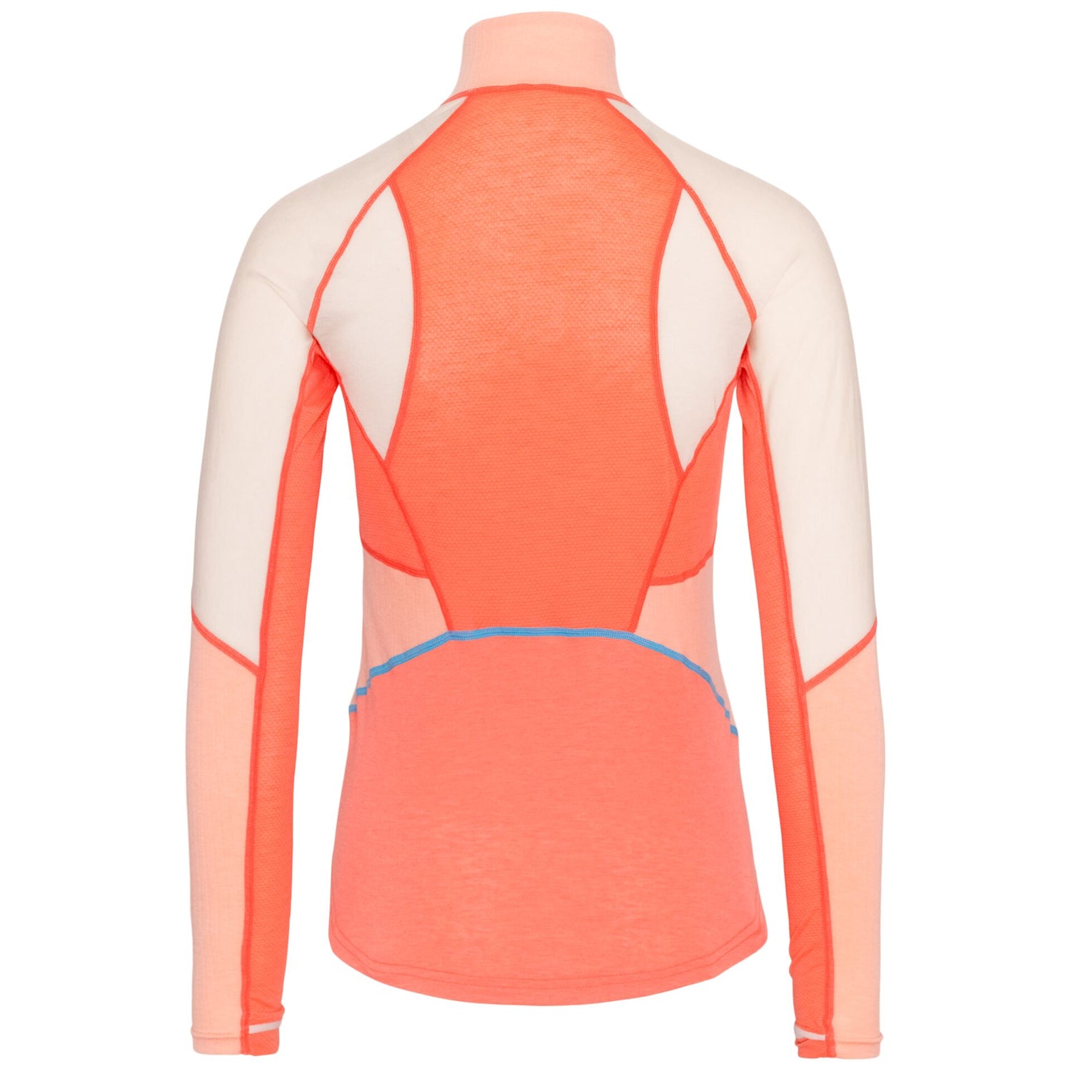 Kari Traa Alma Half-Zip Skiundertrøje Dame - Coral -