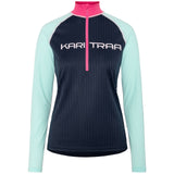 Kari Traa Ella Base Layer Half-Zip Træningstrøje Dame - Roya -